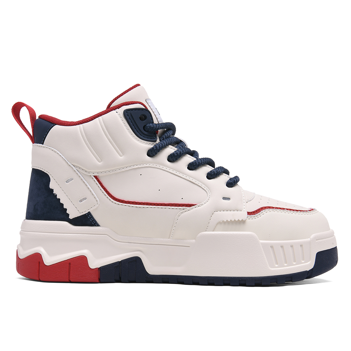 Lee Кроссовки для скейтбординга мужские высокие navy blue/black white — фото 4