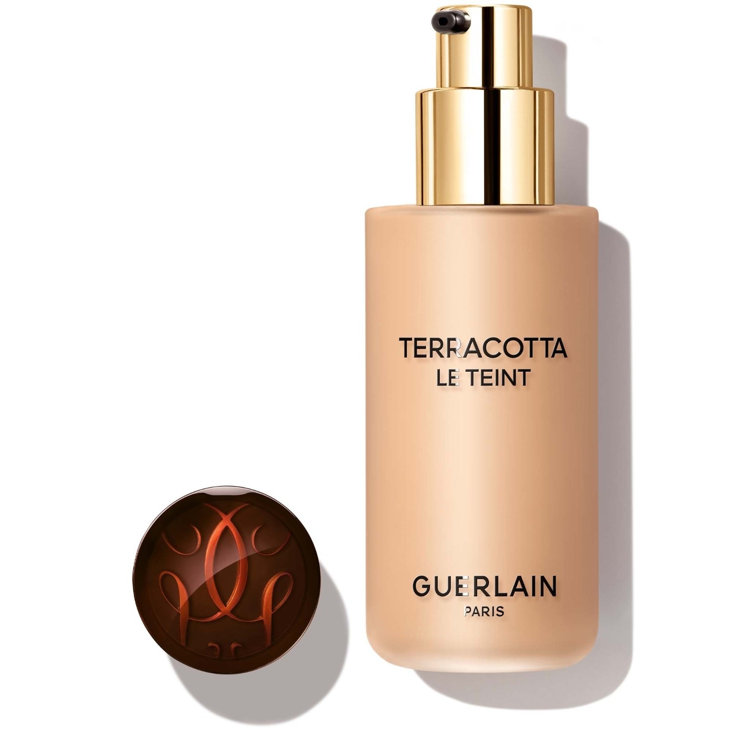 Тональный крем для лица terracotta le teint matte fluid 2n Guerlain, 3w - beige, объем 35 мл — фото 2