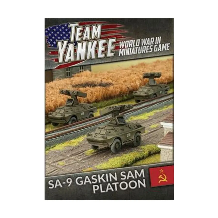 

Взвод ЗРК SA-9 Гаскин, Team Yankee - World War III - Soviet Army (1:100)