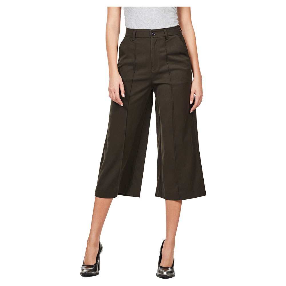 

Брюки G-Star Pintuck Culotte, серый