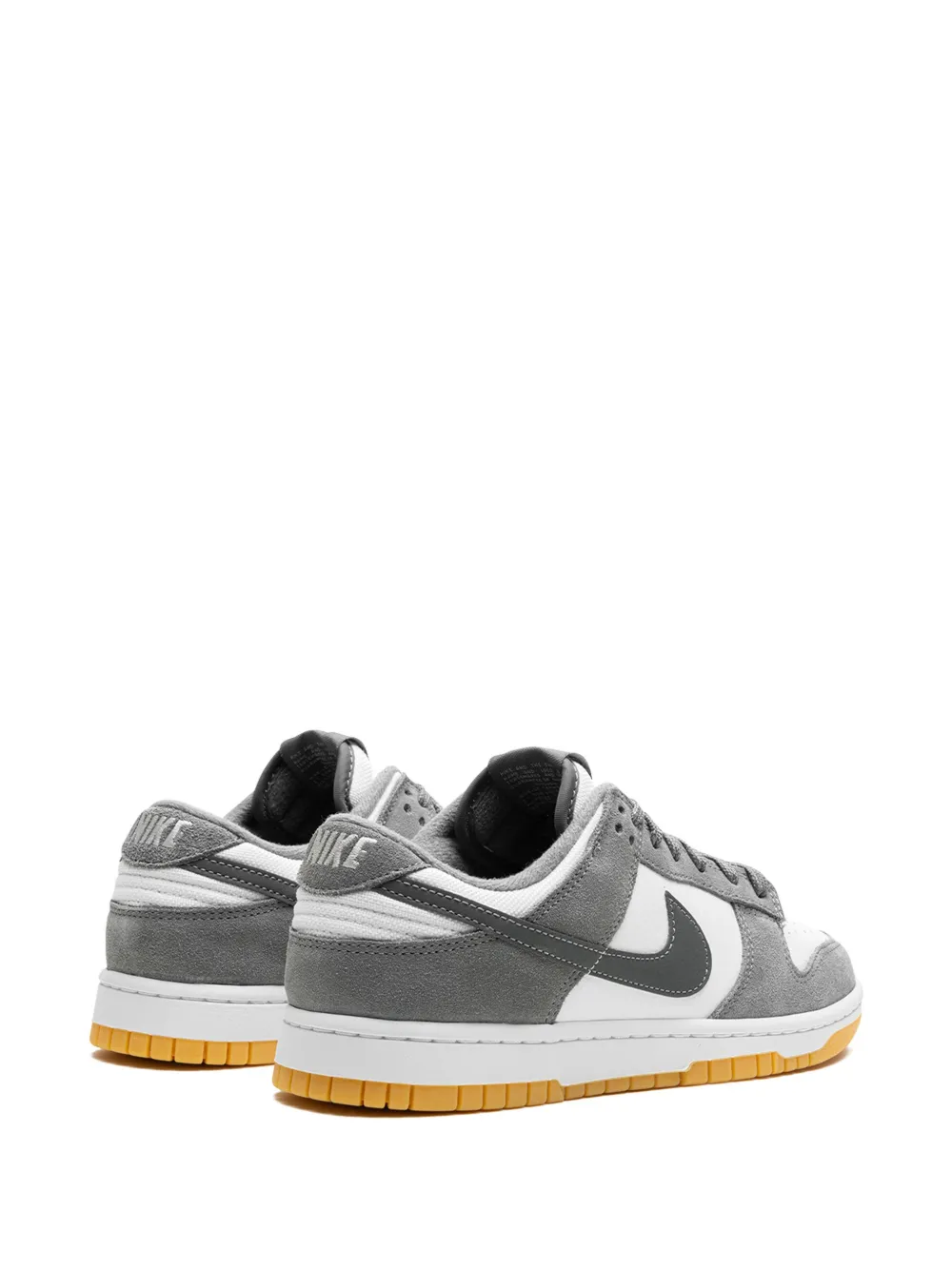 Кроссовки Dunk High Light Smoke Grey Nike, белый — фото 3
