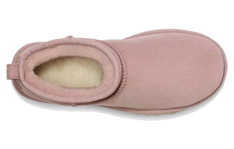 Ботинки Ugg Women's Classic Ultra Mini, розово-серый — фото 4