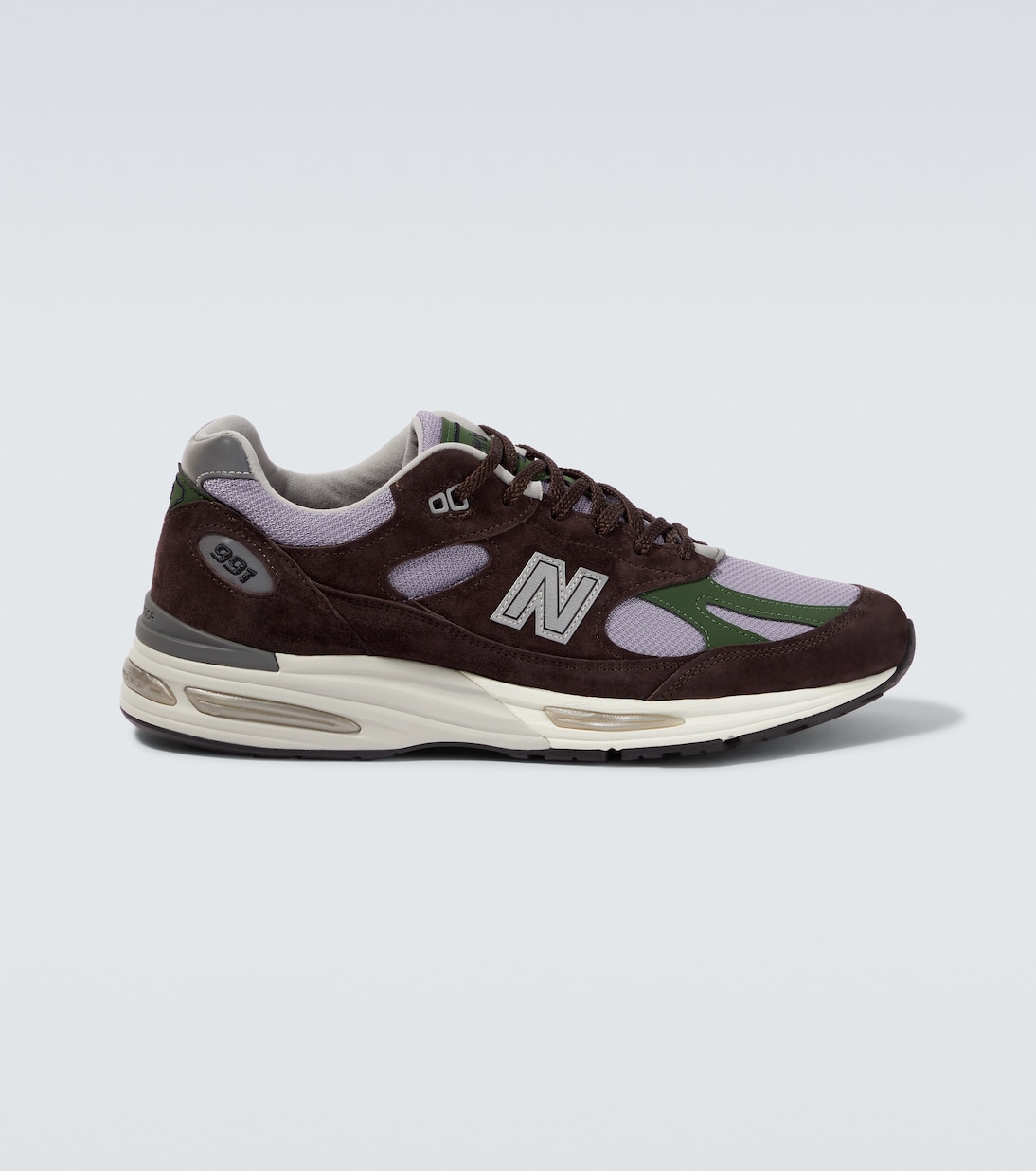 

991v2 кроссовки с отделкой из замши New Balance, Licorice