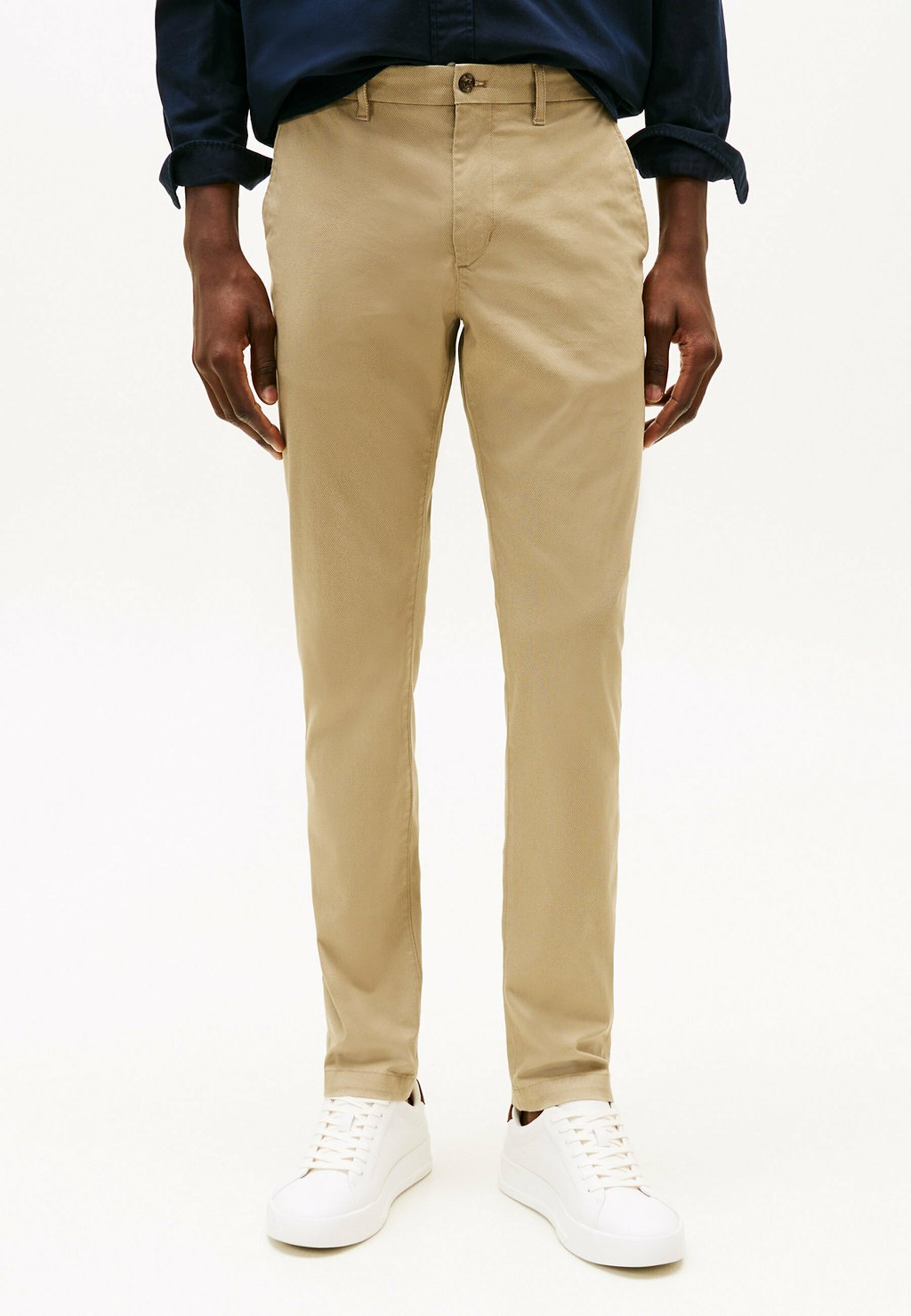 

Чино BLEECKER PRINTED STRUCTURE Tommy Hilfiger, светло-коричневый