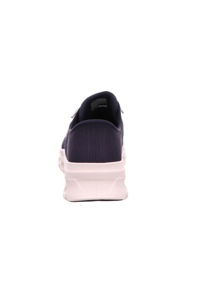 Skechers синие спортивные кроссовки — фото 4