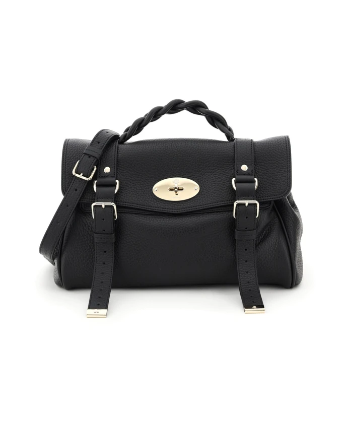 

Алекса сумка Mulberry, черный