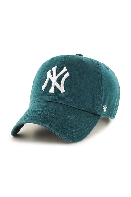 

Хлопковая бейсболка MLB New York Yankees 47 brand, зеленый