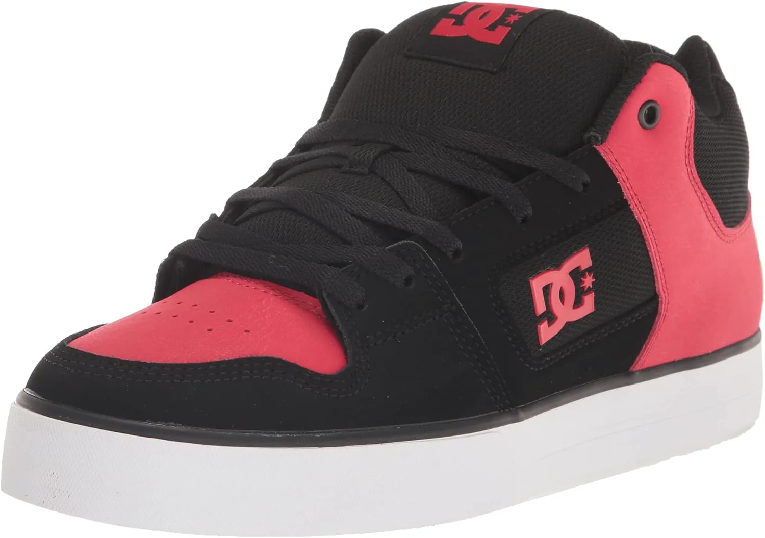 

Мужские кроссовки DC Shoes Pure Mid для повседневного ношения и скейтбординга, черный/красный