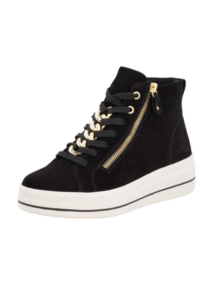 

Ботильоны remonte Sneaker High top Sneaker, черный