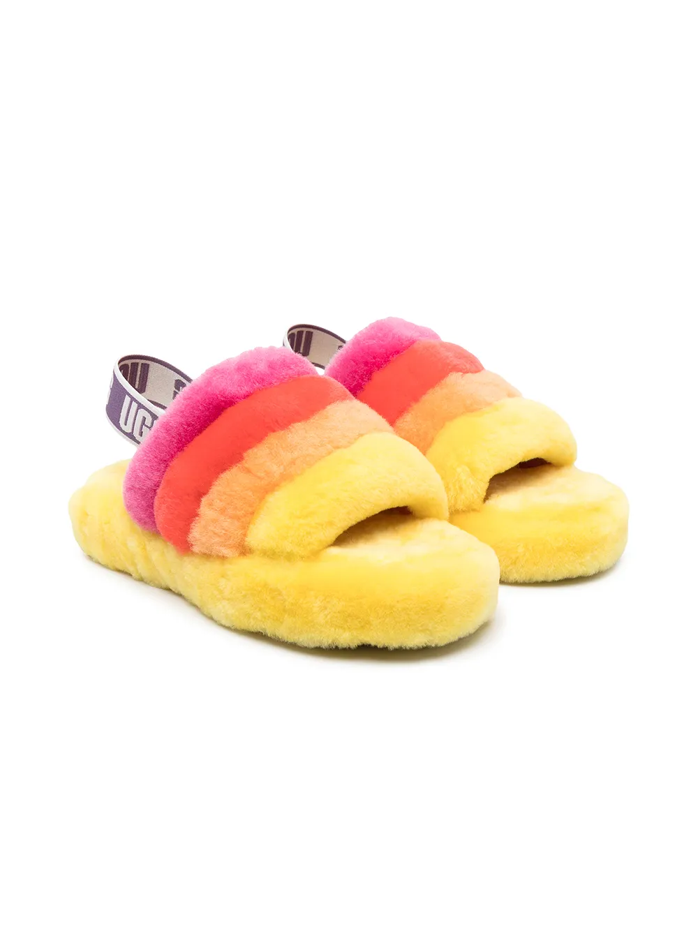 

Сандалии Fluff Yeah UGG Kids, желтый