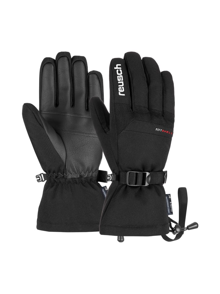 

Reusch Перчатки с открытыми пальцами Break R-TEX XT в черно-белом исполнении 7701