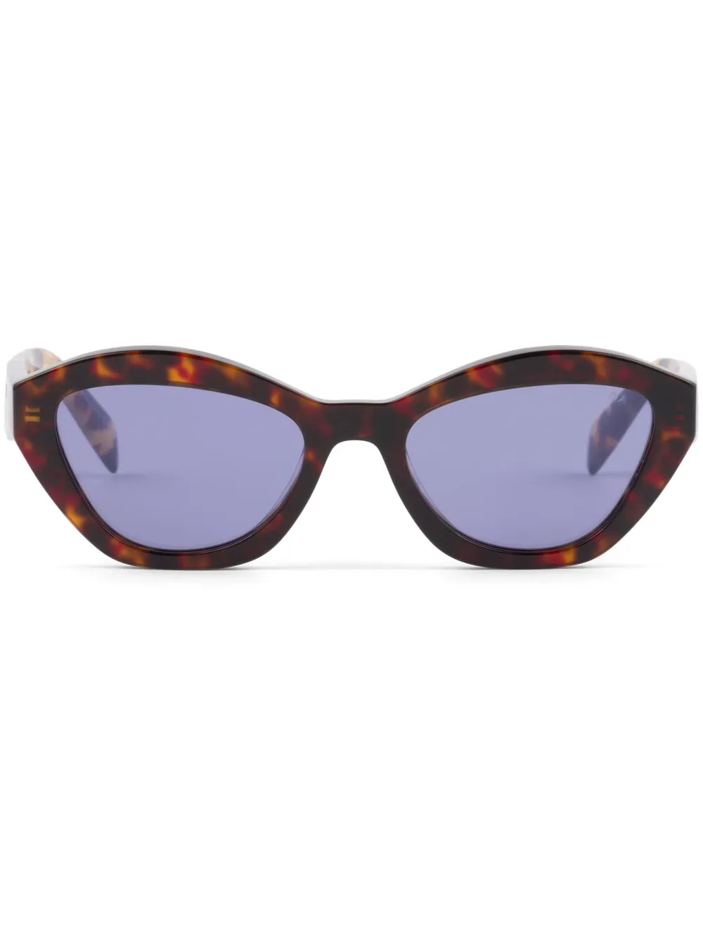 

Солнцезащитные очки в оправе 'кошачий глаз' с логотипом Prada Eyewear, коричневый