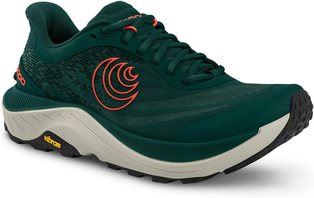 Мужские кроссовки Topo Athletic Ultraventure 4, оранжевый/бирюзовый — фото 3