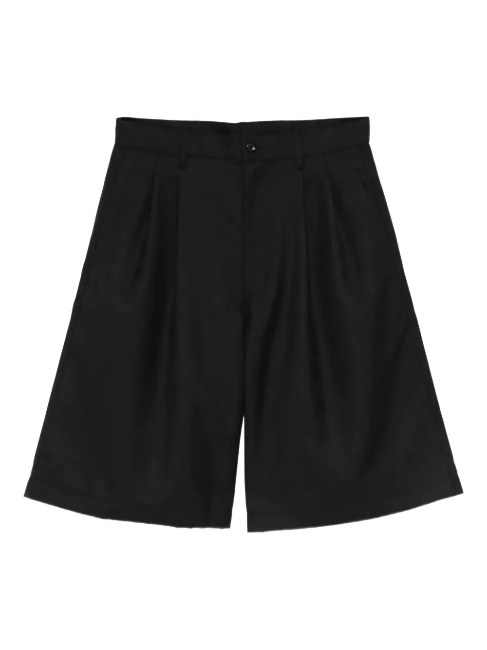 

Шорты со складками спереди Comme Des Garçons Homme, черный