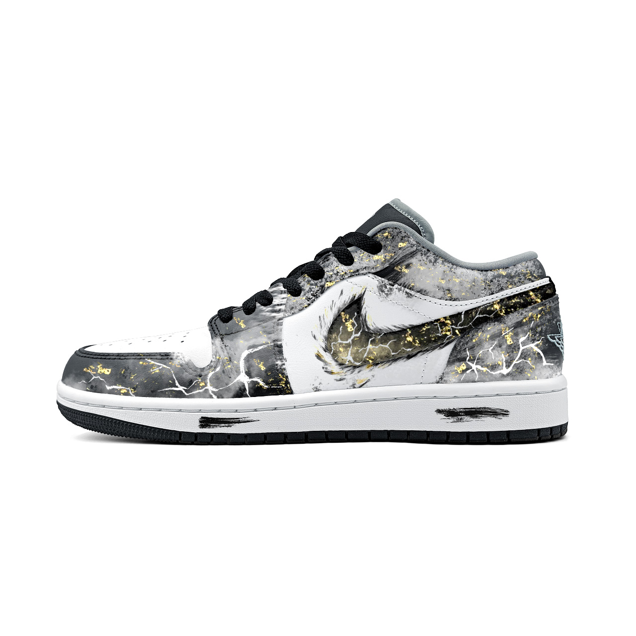 

Jordan Кроссовки Air 1 Low top Vintage Basketball Shoes Unisex Gray Platinum