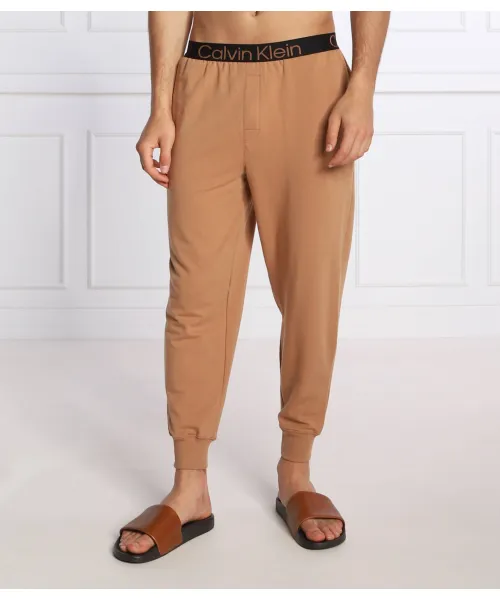 

Пижамные штаны Relaxed fit Calvin Klein Underwear, бежевый