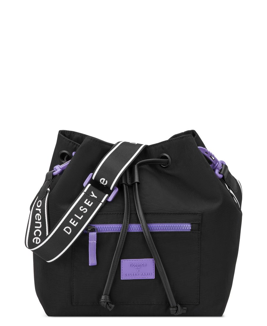 

Сумка-ведро Yours Truly Florence by mills x Delsey Paris, черный