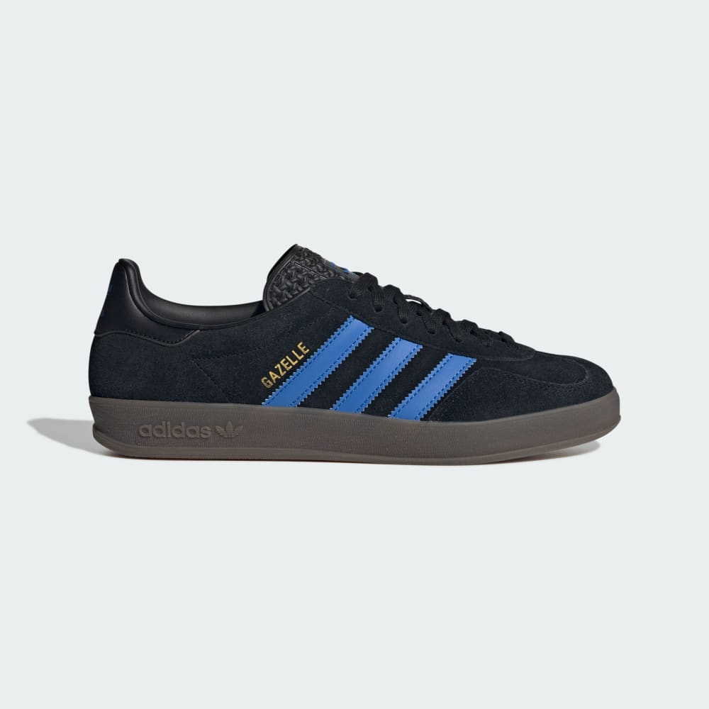 

Кроссовки Adidas Gazelle Indoor Shoes, цвет Core Black/Blue/Gum