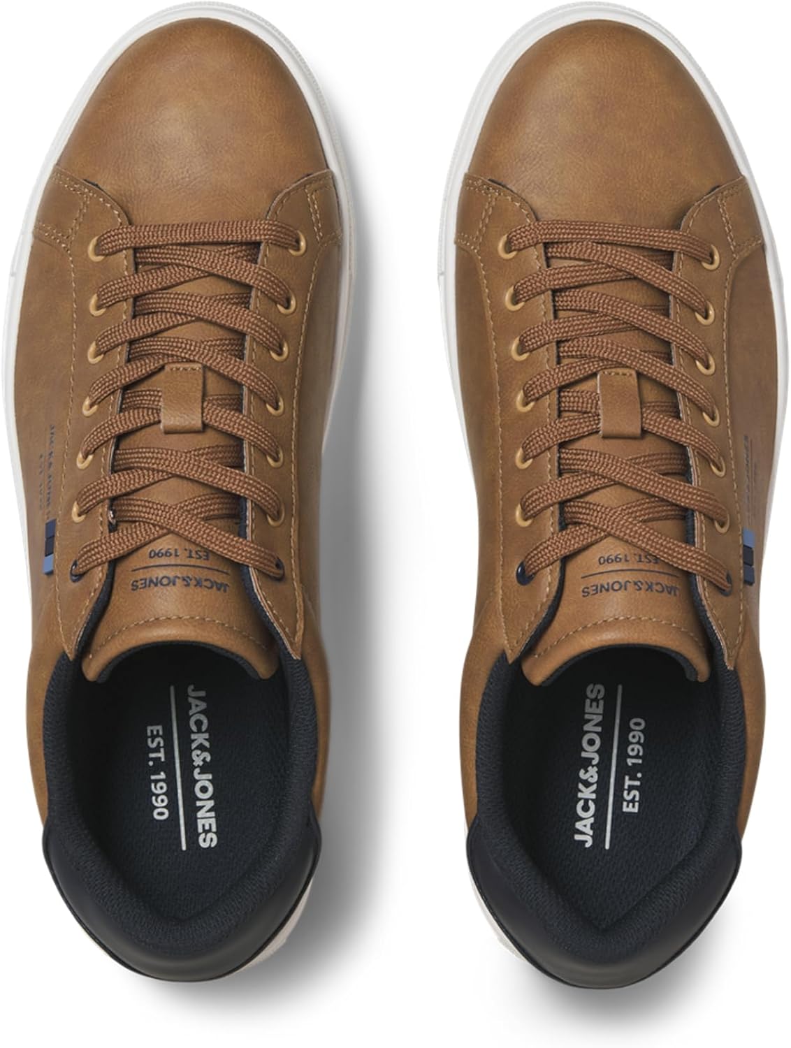 Мужские кроссовки Bestseller A/S из искусственной кожи Jack & Jones, Tan — фото 2