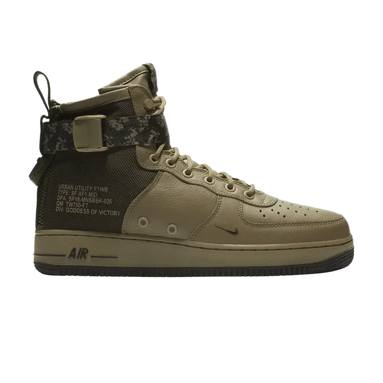 

Кроссовки Nike SF Air Force 1 Mid 'Mushroom', зеленый
