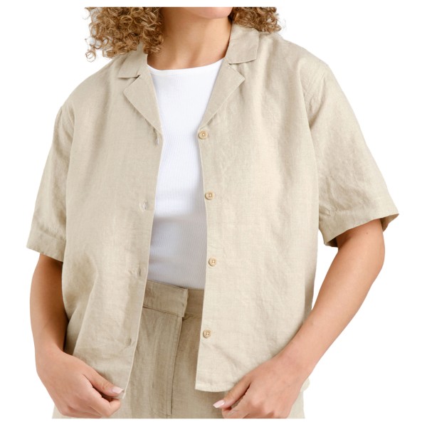 

Женская рубашка торуп лен - блузка Dedicated, коричневый