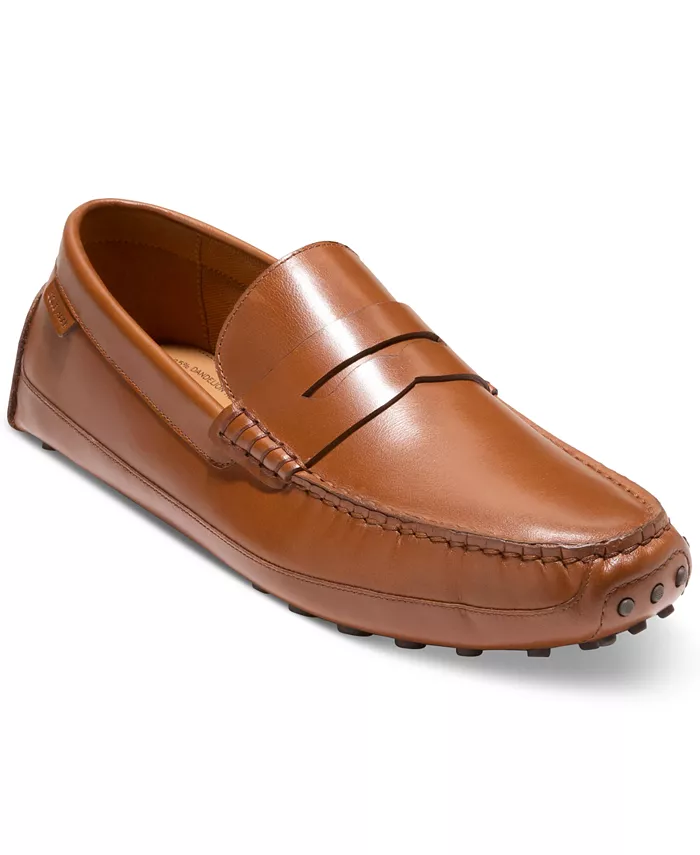 

Мужские лоферы для вождения Davies Grand Slip On Cole Haan, коричневый