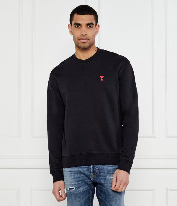 

Свитер Regular fit Ami Paris, черный