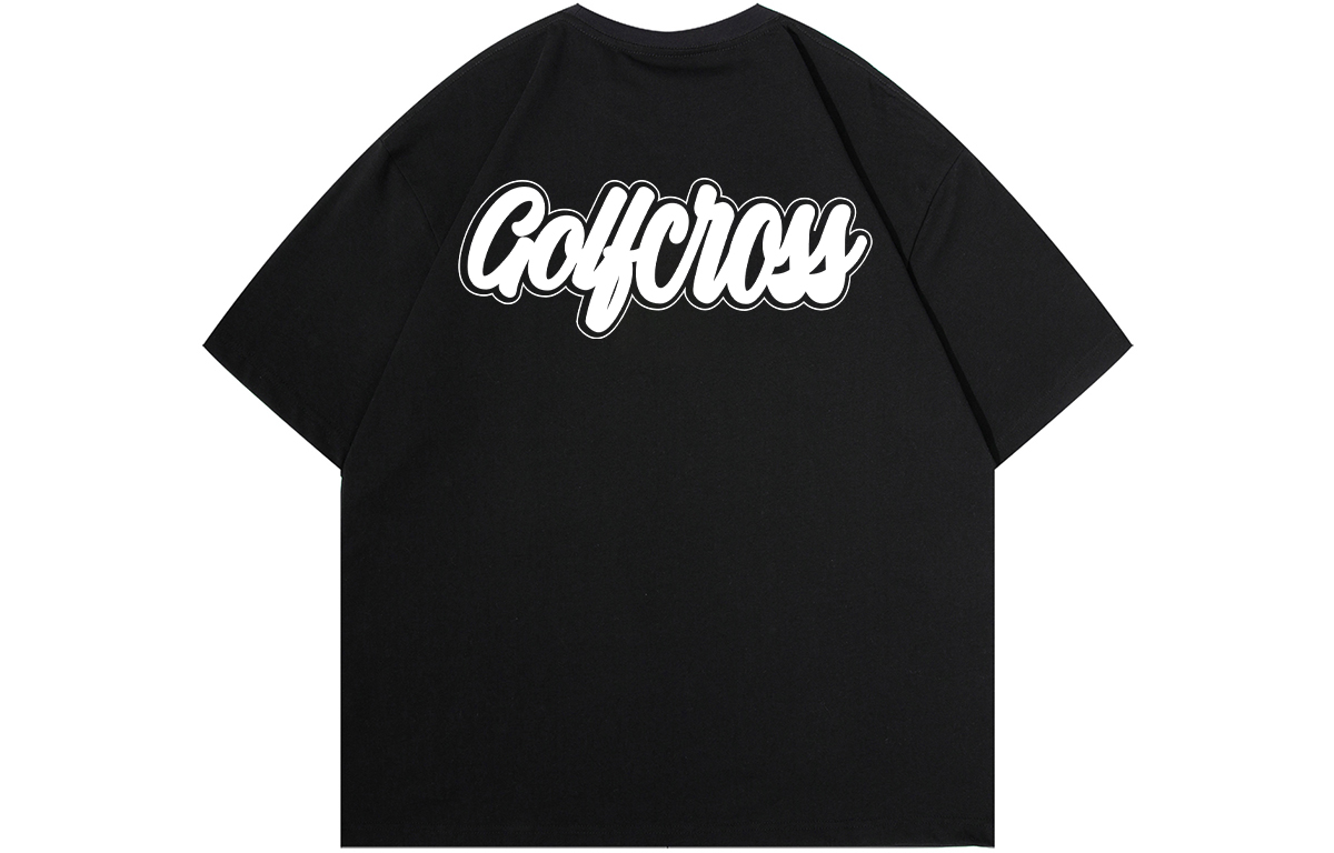 

Футболка унисекс GOLFCROSS, зеленая