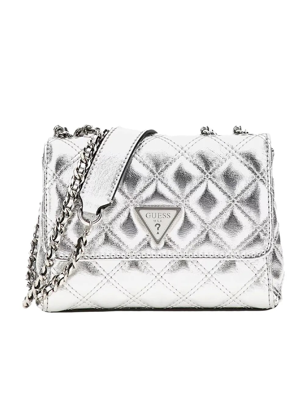 

Сумка через плечо giully Guess, серебряный
