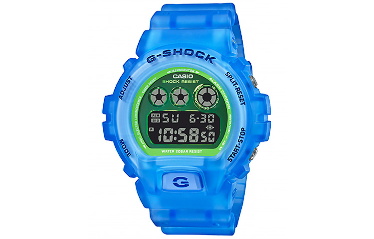 

CASIO Часы Men G-SQUAD Series Blue Watch DW-6900LS-2PR