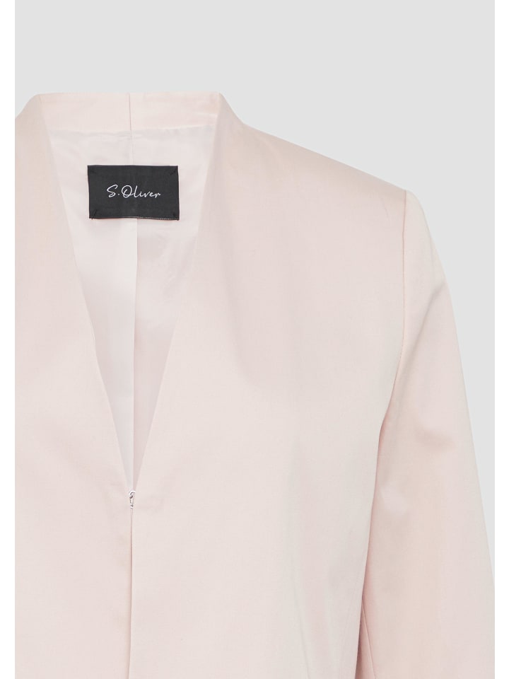 

Блейзер s.Oliver BLACK LABEL, розовый