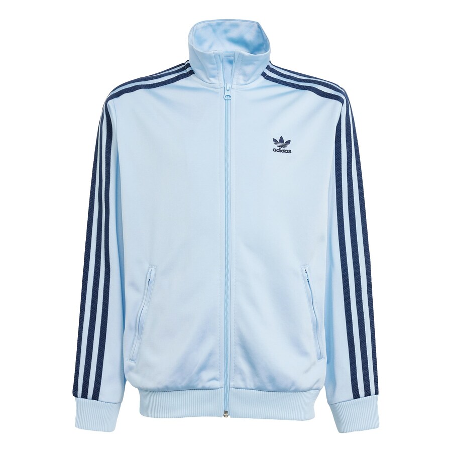 

Толстовка с капюшоном на молнии ADIDAS ORIGINALS Adicolor Firebird, темно-синий/светло-синий