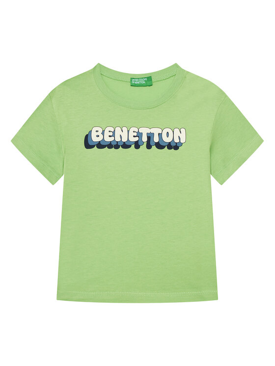 

Футболка обычного кроя 3I1XG10HT United Colors Of Benetton, зеленый