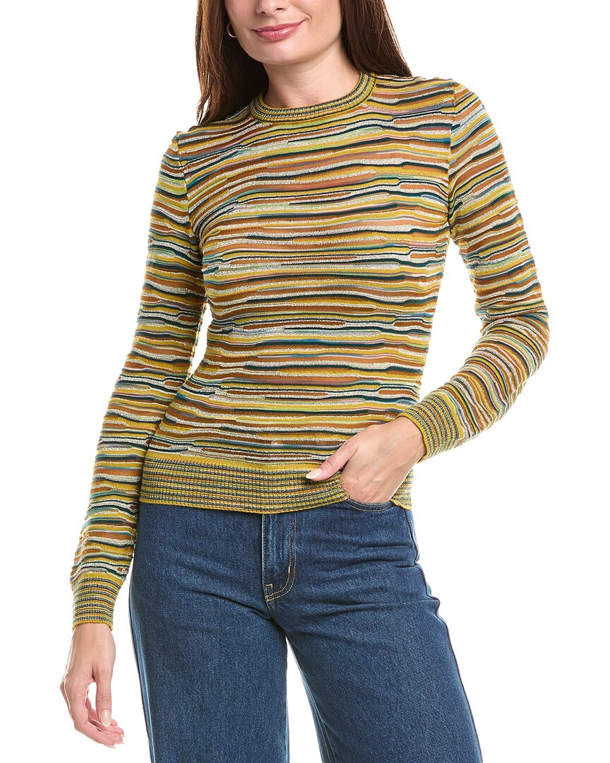 

Missoni свитер из шерстяной смеси, зеленый