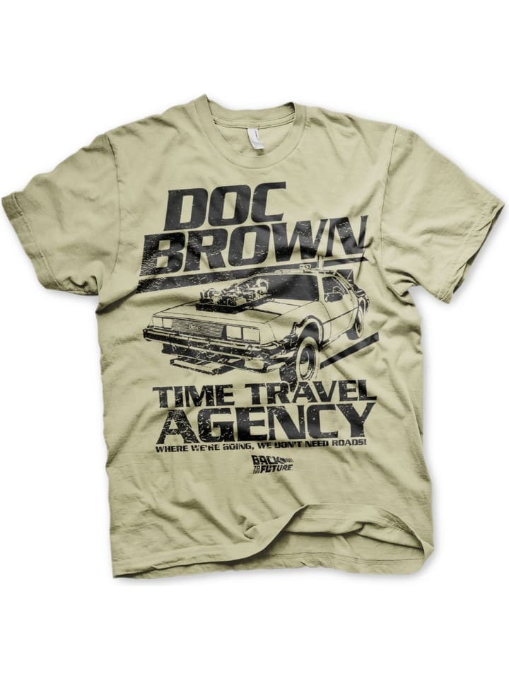 

Back To The Future Футболка цвета хаки