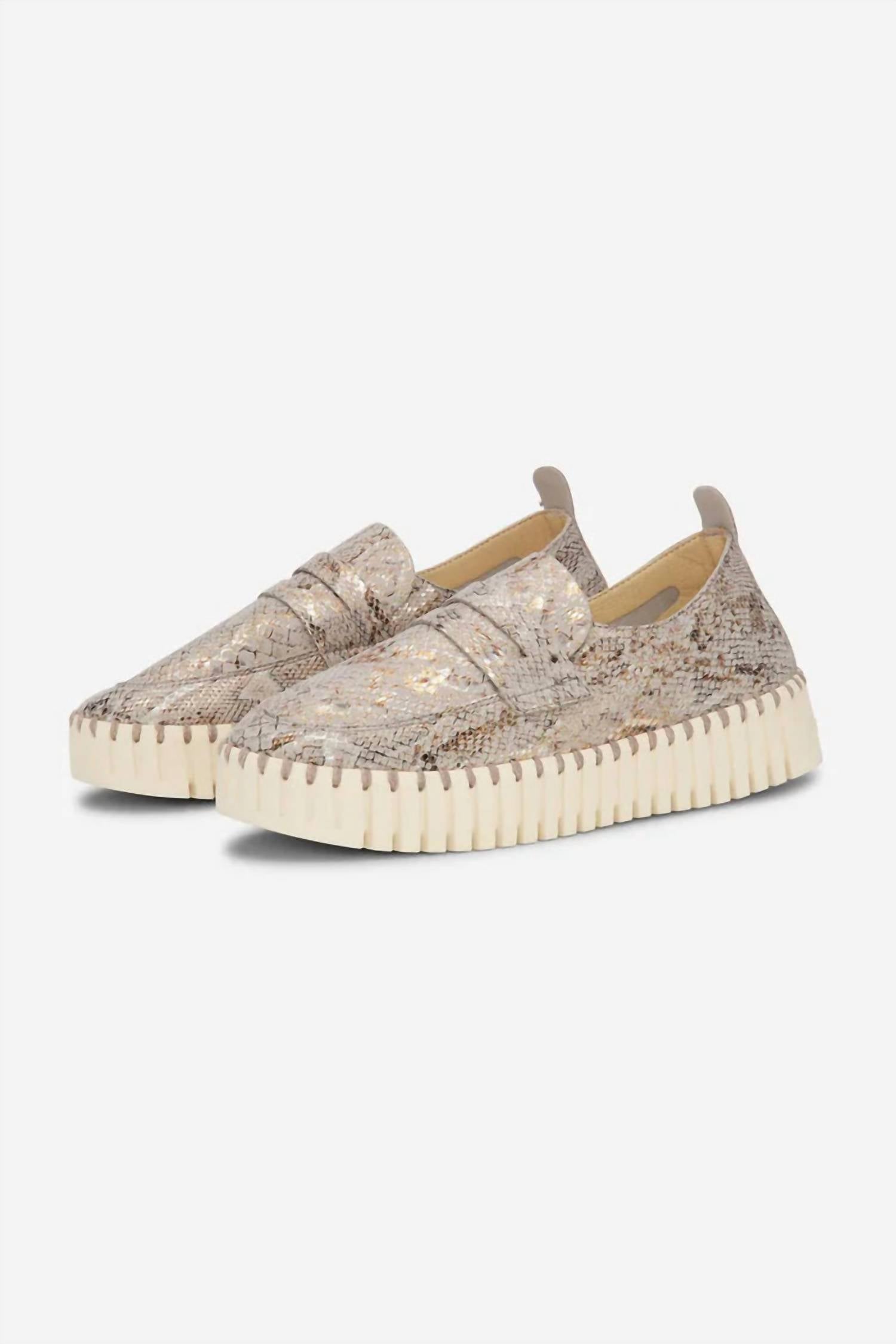 Женские лоферы Tulip Flat цвета пшеницы Ilse Jacobsen, Wheat