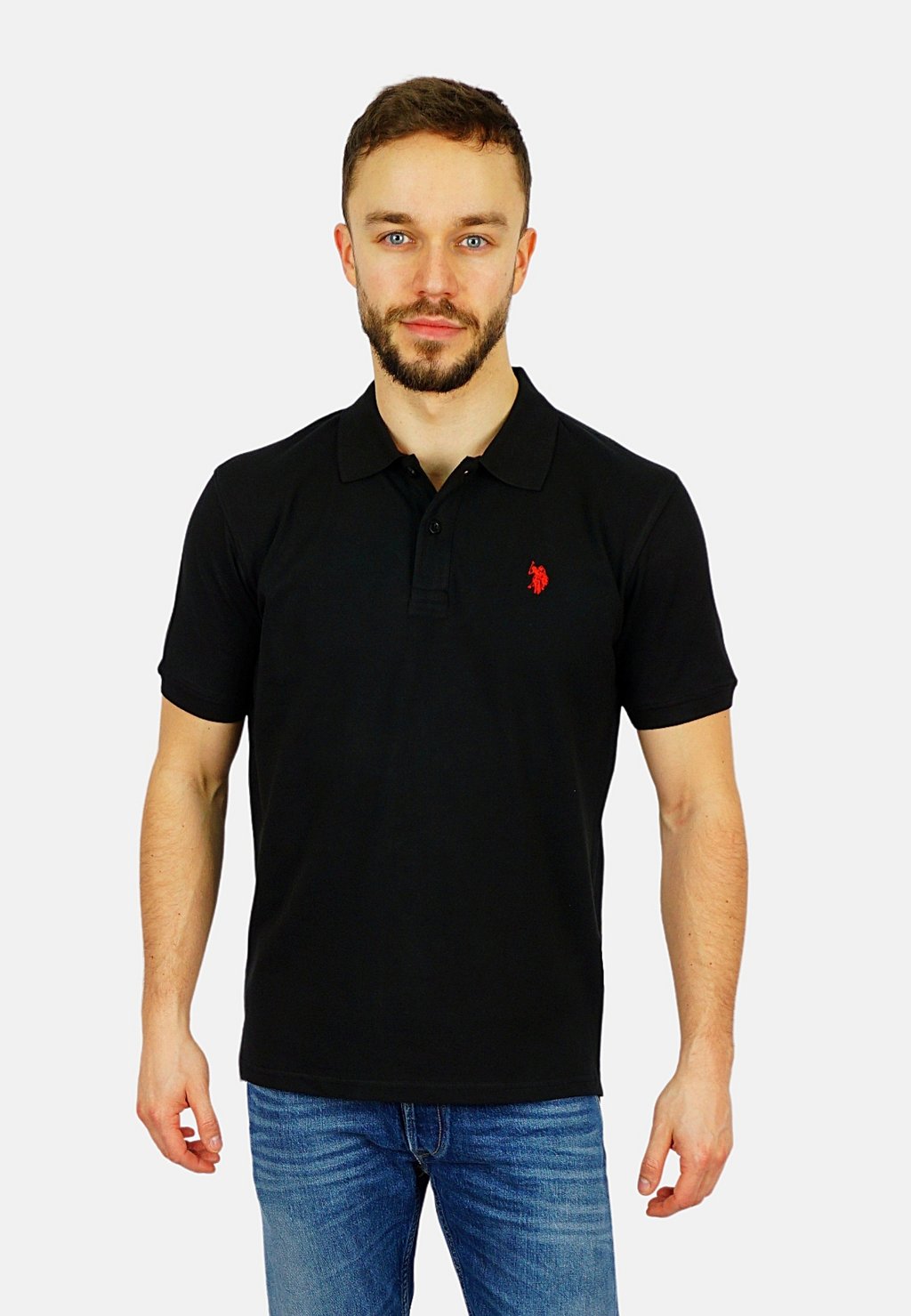 

Рубашка поло U.S. Polo Assn., черный