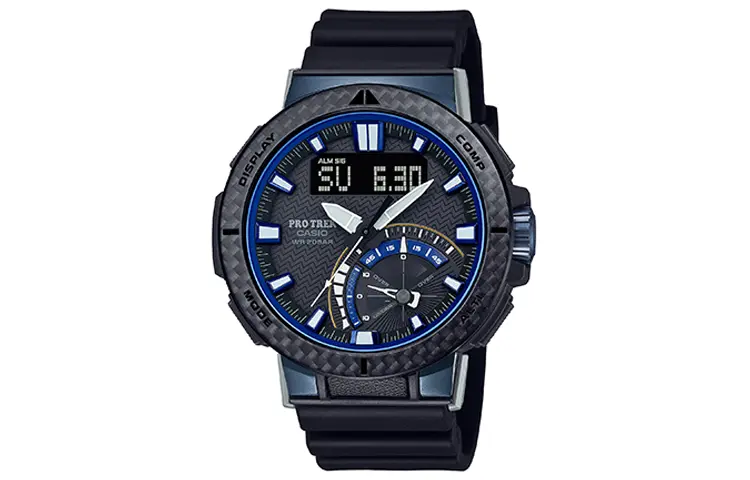 

CASIO Часы Men PRO TREK Black Watch PRW-73X-1PR, Black Dial