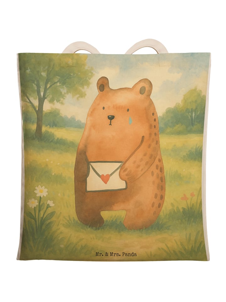 

Mr. & Mrs. Panda Дизайн Bag Bear без слогана, белого цвета