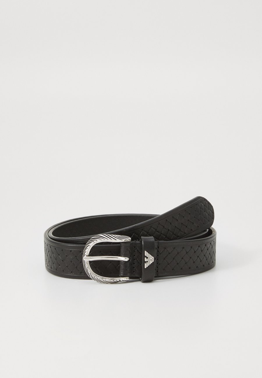 

Ремень Emporio Armani TONGUE BELT, Black Beauty/Black