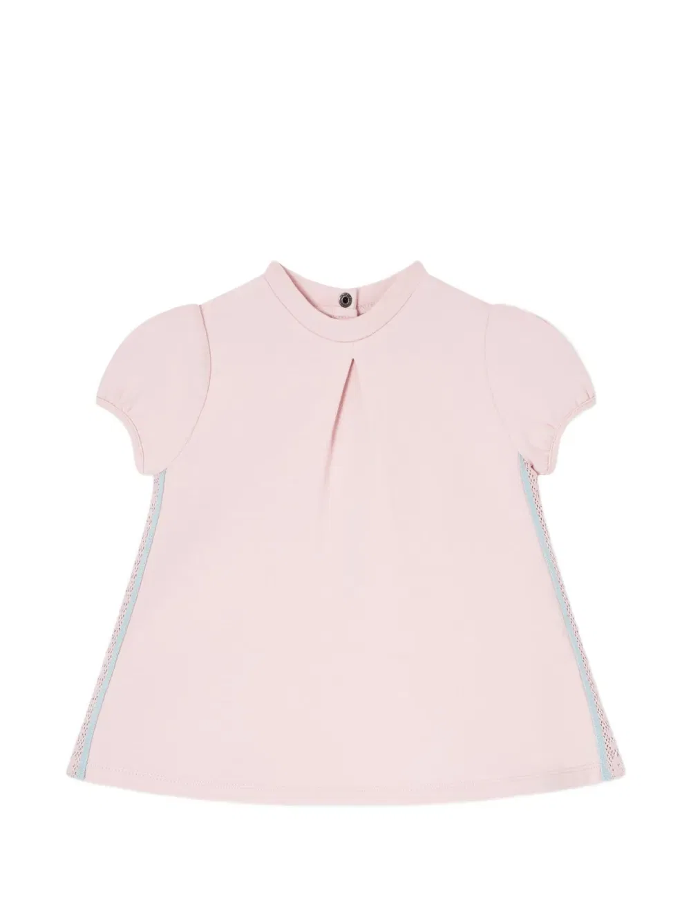 Платье с коротким рукавом Emporio Armani Kids, розовый