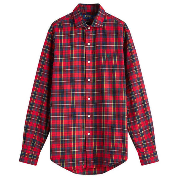 

Рубашка в клетку Polo Ralph Lauren, синий