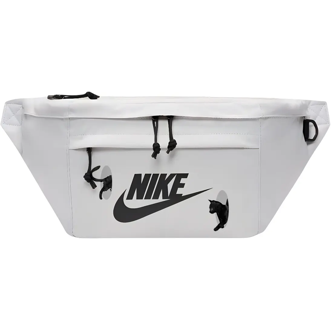 

Nike Фабричный поясной мешок Regular Unisex светло-бежевый, Hole Punch Kitten