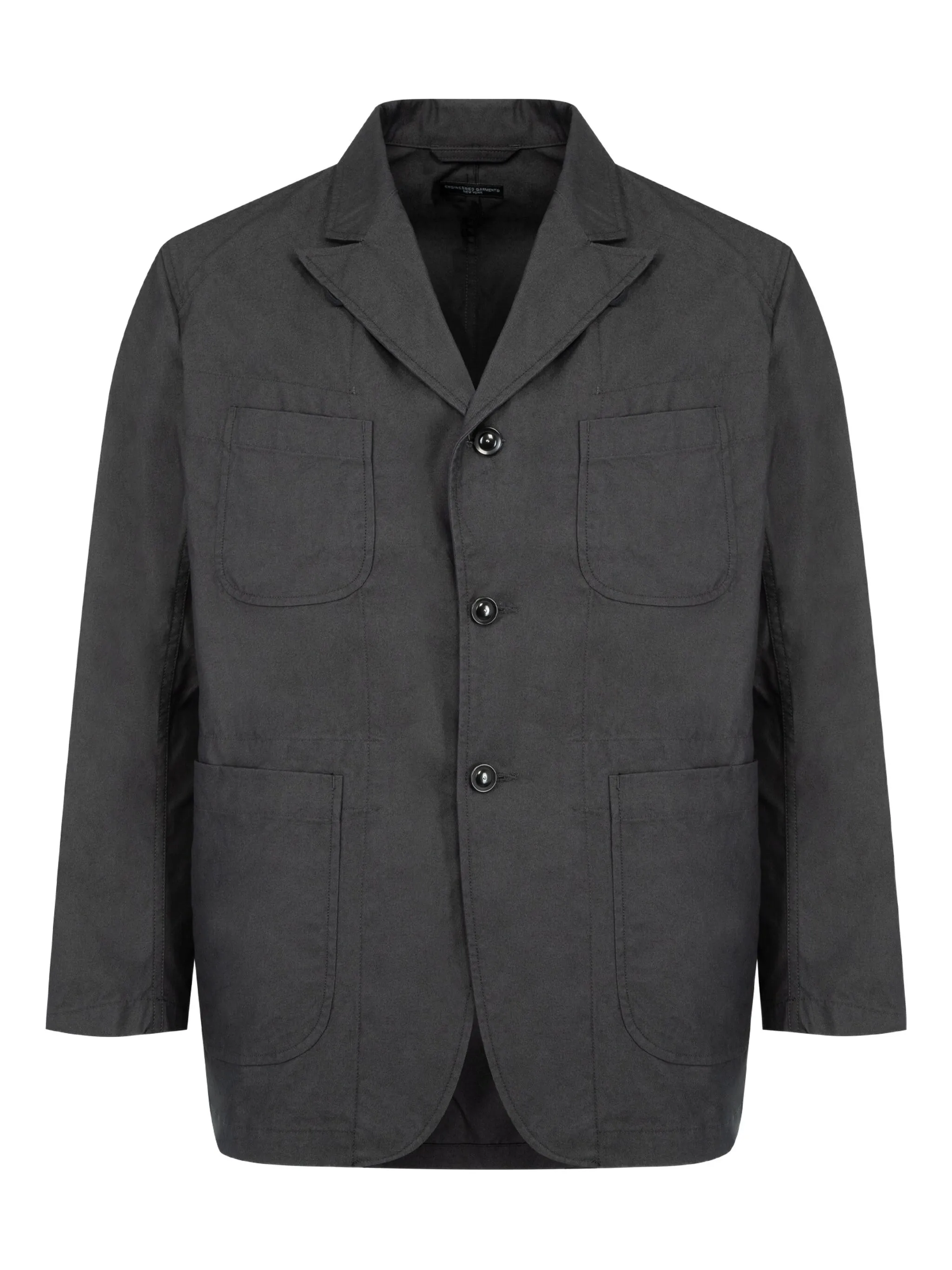 

Однобортное пальто Bedford Engineered Garments, серый