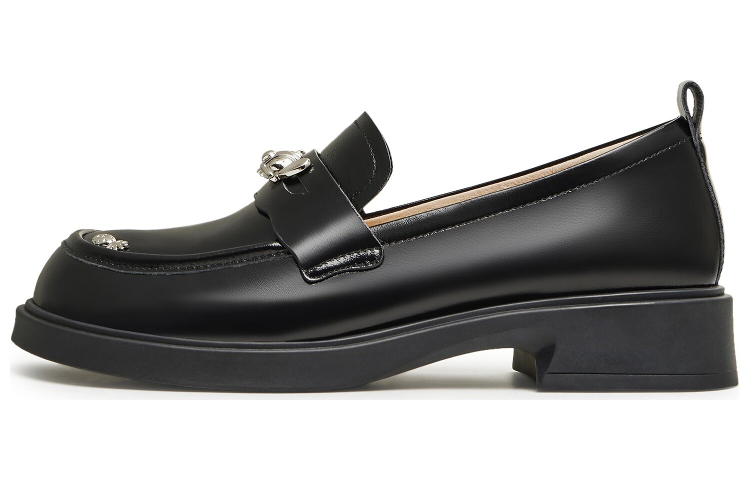 

Лоферы женские однотонные Teenmix, цвет Gluttony college shoes