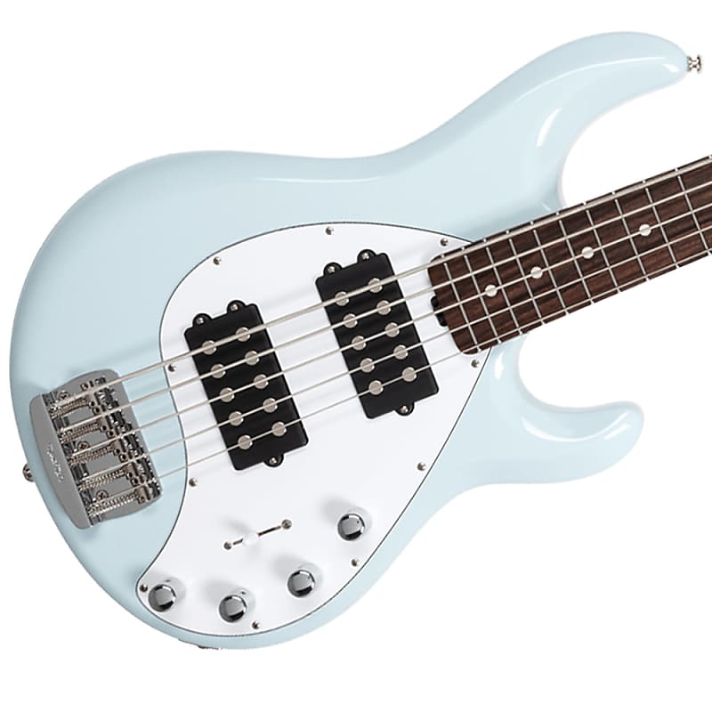 

Басс гитара Ernie Ball Music Man StingRay Special 5 HH - Sea Breeze - Roasted Maple/Rosewood - MHS