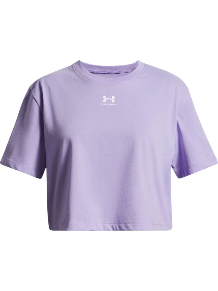 

Спортивная футболка Rival T-Shirt фиолетового цвета Under Armour