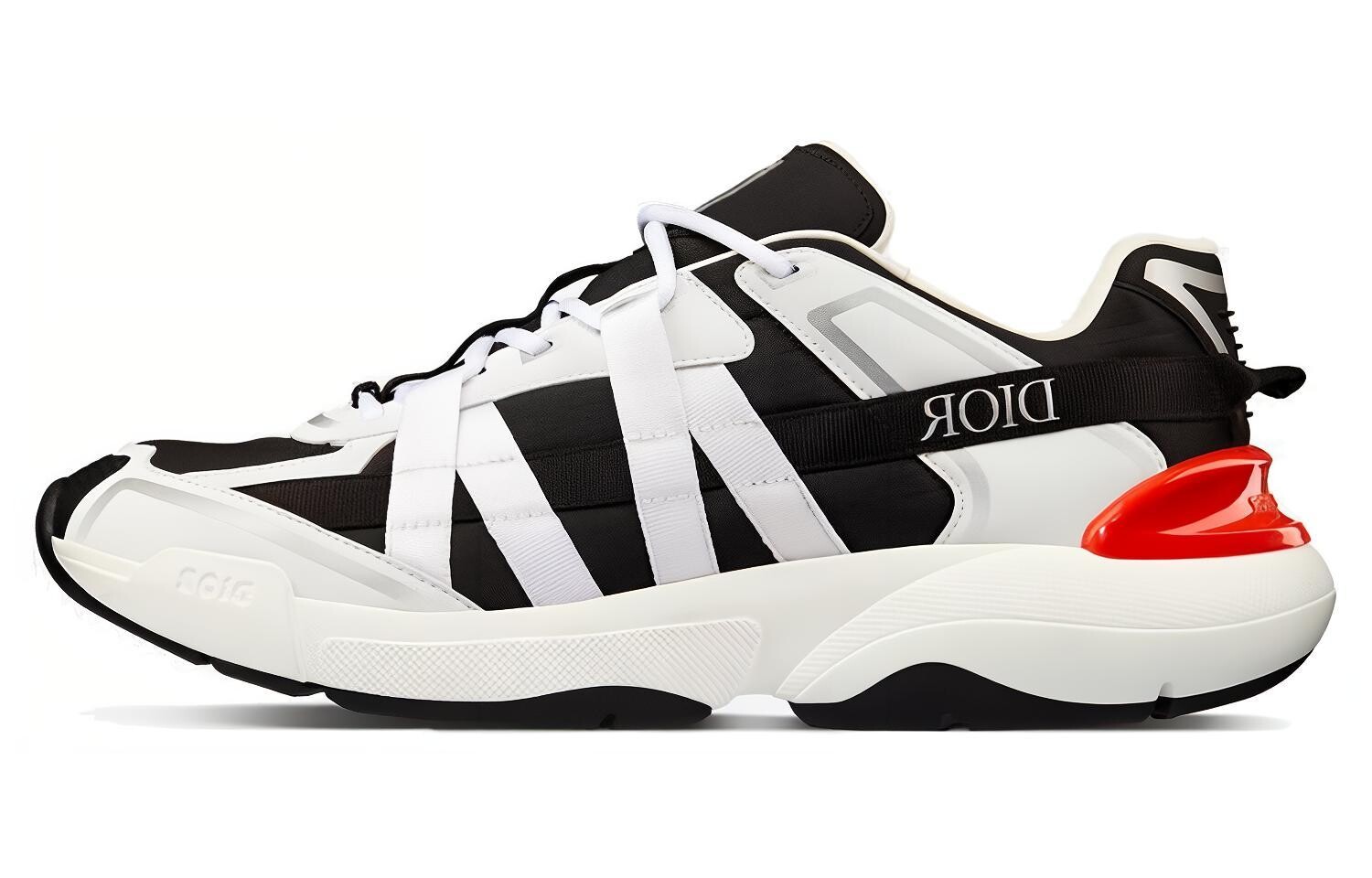 

DIOR B24 Runtek White Black Nylon