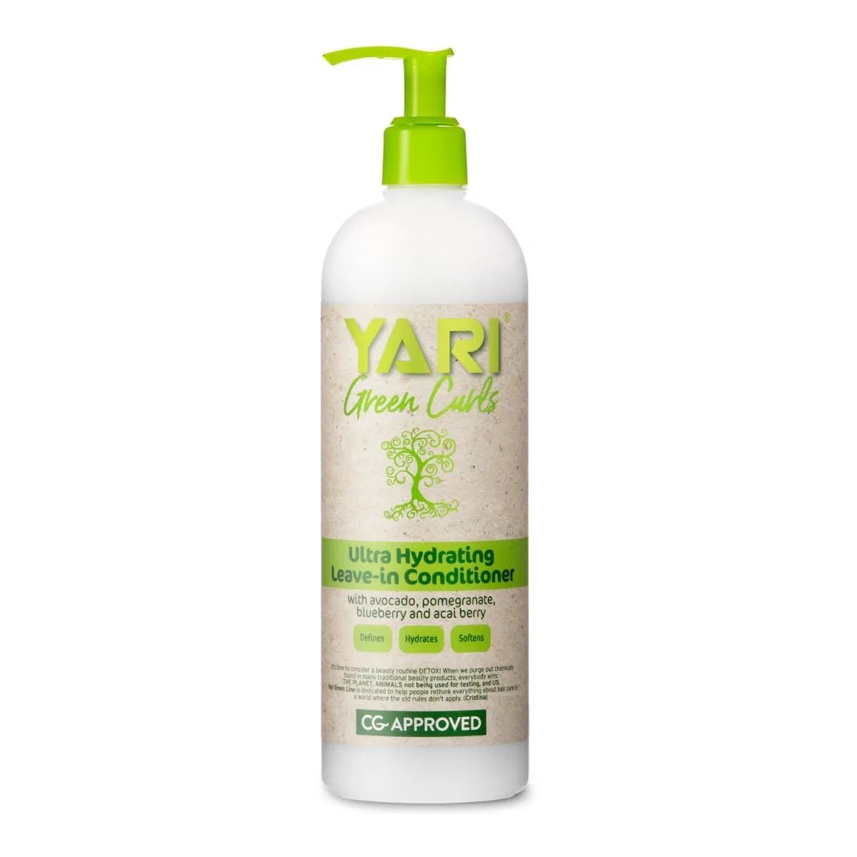 Ультраувлажняющий несмываемый кондиционер «Green Curls» от Yari