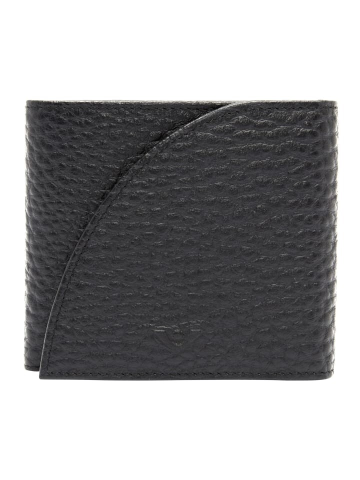 

Кошелек VLD VOi Leather Design Hirsch Hanni Geldbörse RFID Schutz Leder 11 cm, черный